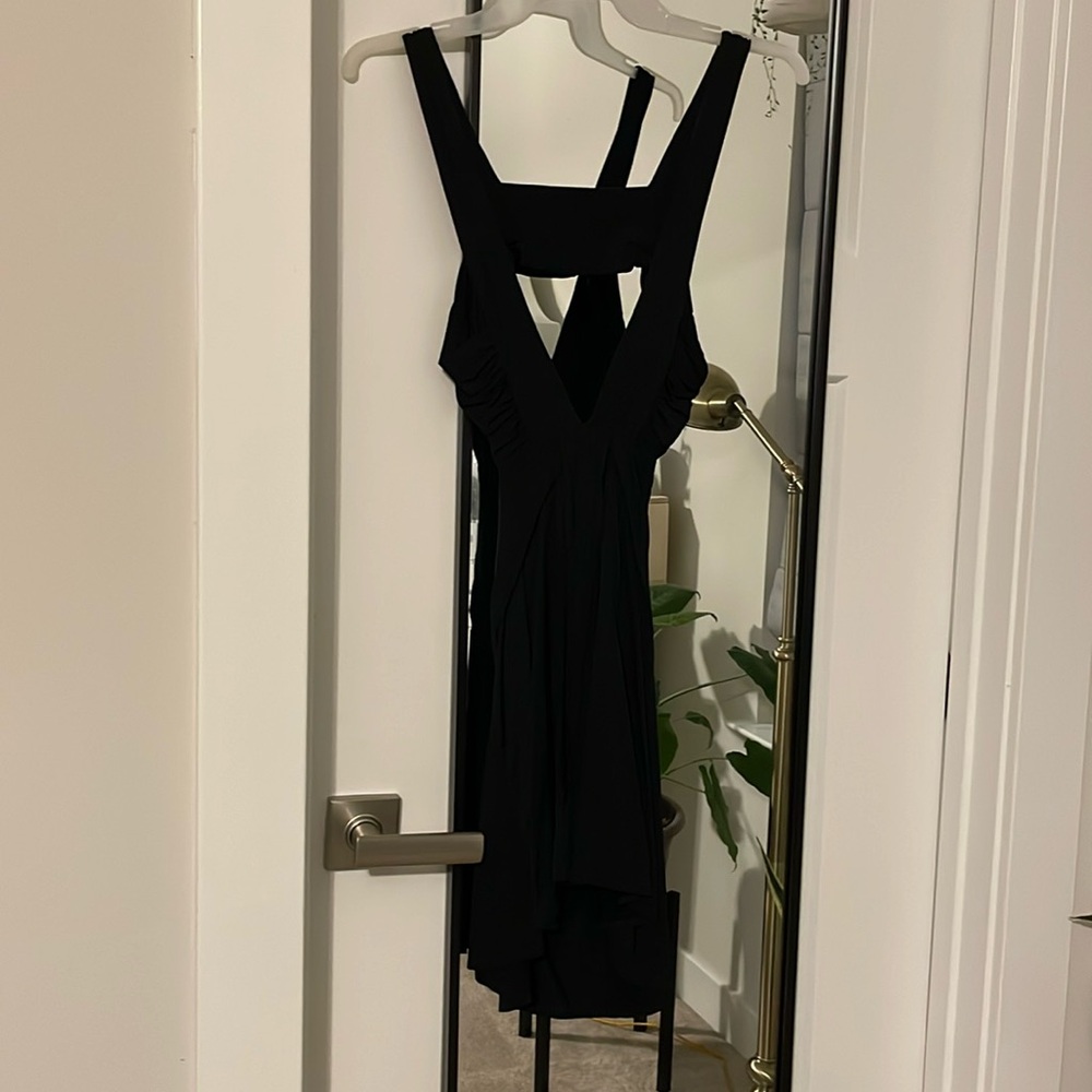 Black MOD party/club mini Junior Dress